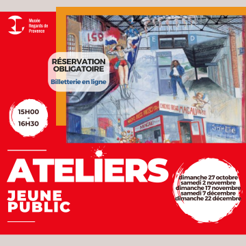 Post instagram ATELIERS jeune public Surian - visuel sans texte